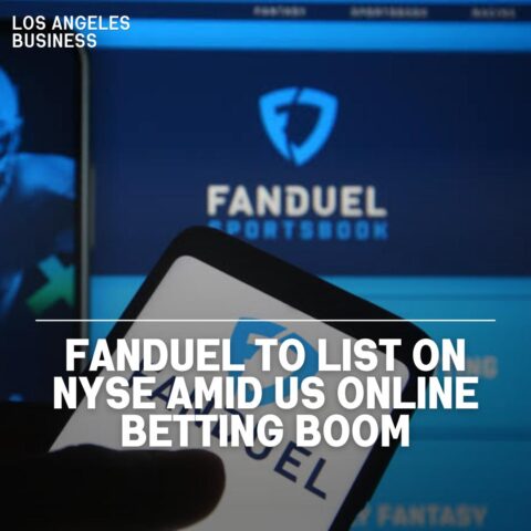 Gambling firm hails ‘pivotal moment’ with listing on New York stock exchange as US sports betting company jets.