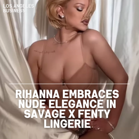 The artist donned lingerie from her brand's Signature Script collection ahead of her 2024 Met Gala appearance.